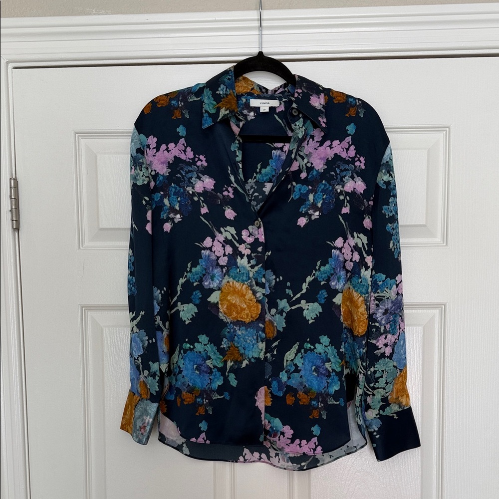Vince silk top